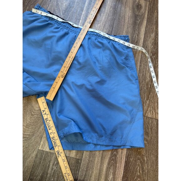 MENS PLUS SIZE MESH LINING SWIM SHORTS TRUNKS XXL BLUE 3 POCKETS LIGHTWEIGHT - Picture 7 of 7